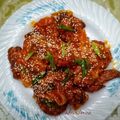 Cooksnap dari Adis Sabrina untuk resep Dakgangjeong (Korean Spicy Chicken Wings)