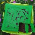 Cooksnap dari henika tralala untuk resep Brownies Kukus Lapis Pandan