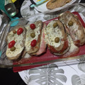 El cooksnap de Sole Condori cuando hizo Milanesas de berenjenas rellenas.