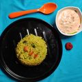 Arpita Shah's cooksnap of when they made પાલક પુલાવ (Spinach pulav in gujrati).
