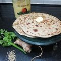 Aruna Thapar का कुकस्नैप जब उन्होंने आलू का पराठा (aloo ka paratha recipe in Hindi) बनाया था।
