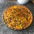 El cooksnap de Ricardo cuando hizo Quiche de alcachofas y jamón.