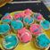 Cooksnap dari H-she Puspitarini untuk resep Rainbow bolkus (non soda anti gagal)