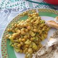 El cooksnap de Constanza Aracelli cuando hizo Garbanzos al curry.