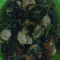 Cooksnap dari Rini Ismianingrum untuk resep Tumis kangkung udang