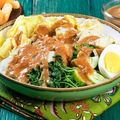 Cooksnap dari I'ik Faiqotul Himmah untuk resep Gado - Gado Siram Surabaya