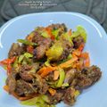 Cooksnap Sesimple Loralin semasa beliau membuat Ayam Goreng Kunyit.