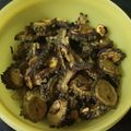 Reena Verbey का कुकस्नैप जब उन्होंने करेले और प्याज की सब्जी (Kerele aur Pyaz ki sabzi recipe in hindi) बनाया था।