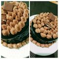 صورة من وصفات⁦❤️⁩سميحة⁦❤️⁩، شاركها بعد تجربة وصفة كيكة بالشوكولاتة والشونتيي 🍰