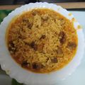 El cooksnap de Ana Isabel G C cuando hizo Arroz Caldoso con mollejas de pollo.