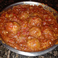 El cooksnap de claudiopepo cuando hizo Albóndigas con arroz.