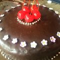 Cooksnap dari Orin Edelweis untuk resep Steam Chocolate cake super moist versi cake ultah