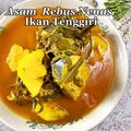 Cooksnap Anur Musa semasa beliau membuat Asam Rebus Nenas Ikan Parang.