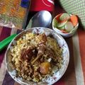 Runu Chowdhury's cooksnap of when they made অল্প তেলে কলকাতা স্টাইলে চিকেন বিরিয়ানি (kolkata style chicken biryani recipe in Bengali).