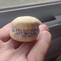 El cooksnap de Caro F cuando hizo Alfajores de maizena gigantes.