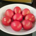 Cooksnap dari Catherine Ansie untuk resep Telur Merah Ulang Tahun (shiny, mess free) 🎉🥳