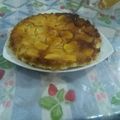 El cooksnap de Milagro Vargas cuando hizo Torta invertida de manzana.