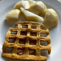 El cooksnap de Flor cuando hizo Waffle fit de naranja miel y canela.