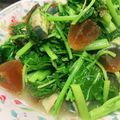 江湖小俠 的 金銀蛋莧菜湯 cooksnap