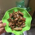Cooksnap của Thu Hằng khi họ làm theo món Thịt heo xào sả ớt