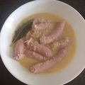 El cooksnap de Malagueña salerosa cuando hizo Salchichas al vino blanco en Moulinex Clickchef.
