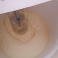 El cooksnap de Silvina cuando hizo Crema chantilly.