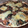 El cooksnap de Paula cuando hizo Pascualina de acelga con masa casera.