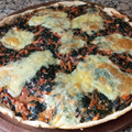 El cooksnap de Paula cuando hizo Pascualina de acelga con masa casera.