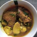 Ahasena Khondekar - Dalia's cooksnap of when they made মুখী কচু দিয়ে ইলিশ মাছের ঝোল / Taro and Hilsha Fish Curry 💛💚♥.