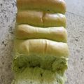 Cooksnap dari Dewie untuk resep Roti Sobek Pandan (proofing 1x sajaaa, super soft) metode KSB