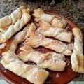 El cooksnap de Sandra cuando hizo Lazos de hojaldre rellenos con cabello de ángel.