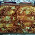 El cooksnap de Roxy Gonzalez cuando hizo Canelones de carne.