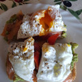 El cooksnap de Benalmádena cuando hizo Tosta de aguacate, salmón ahumado y huevo escalfado.