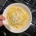 brewlass's cooksnap of when they made Easy No Fuss carbonara.
