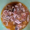 Cooksnap dari 𝕯𝖆𝖕𝖚𝖗 𝕸𝖎𝖊𝕸𝖔𝖒𝖘 untuk resep Cumi Asam Manis (MPASI 1y+)