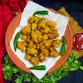 Heejal Pandya's cooksnap of when they made કુંભણીયા ભજીયા (Kumbhaniya Bhajiya Recipe In Gujarati).