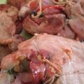 El cooksnap de Reina Godoy cuando hizo Pollo deshuesado relleno😋😋😋.