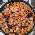 El cooksnap de Aliosha cuando hizo Ponche mexicano.