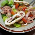 Cooksnap dari Tumbur Silalahi untuk resep Cumi oseng pedes gila (no MSG)