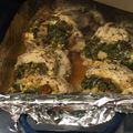 keke f's cooksnap of when they made Spinach Tomato & Feta Stuffed Chicken Breast.