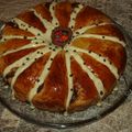 Cooksnap από tahitian στη συνταγή Πανεύκολο ΤΕΛΕΙΟ τσουρέκι κάστανο με λευκή σοκολάτα!!!