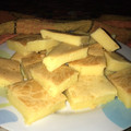 El cooksnap de 🍩🍮 Flor 🍳🍔 cuando hizo Fainá de queso licuado.