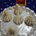 Sadhana Parihar का कुकस्नैप जब उन्होंने उकडीचे मोदक (Ukdiche Modak recipe in Hindi) बनाया था।