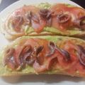 El cooksnap de Cristina cuando hizo Tostas de aguacate y anchoas con Thermomix.