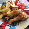 El cooksnap de Lorena Flores Agüero cuando hizo Pollo al Horno a lo Carmelita.