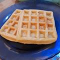 El cooksnap de Valeria P cuando hizo Waffles sin TACC y con dulce de leche.