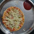 Deval Dave 's cooksnap of when they made પિઝા (Pizza Recipe in Gujarati).