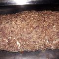 El cooksnap de Flor Aranda cuando hizo Pan de carne relleno.
