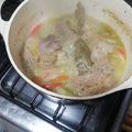 El cooksnap de Francisco Javier Gómez cuando hizo Osobuco de pavo al jugo.