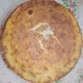 El cooksnap de César Angulo González cuando hizo Tarta líquida de queso azul.